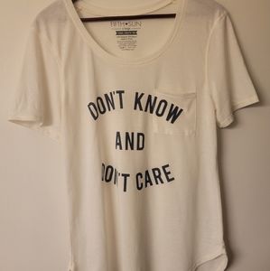 Brand:Fifth Sun ; Size:XL ; Color:Offwhite .